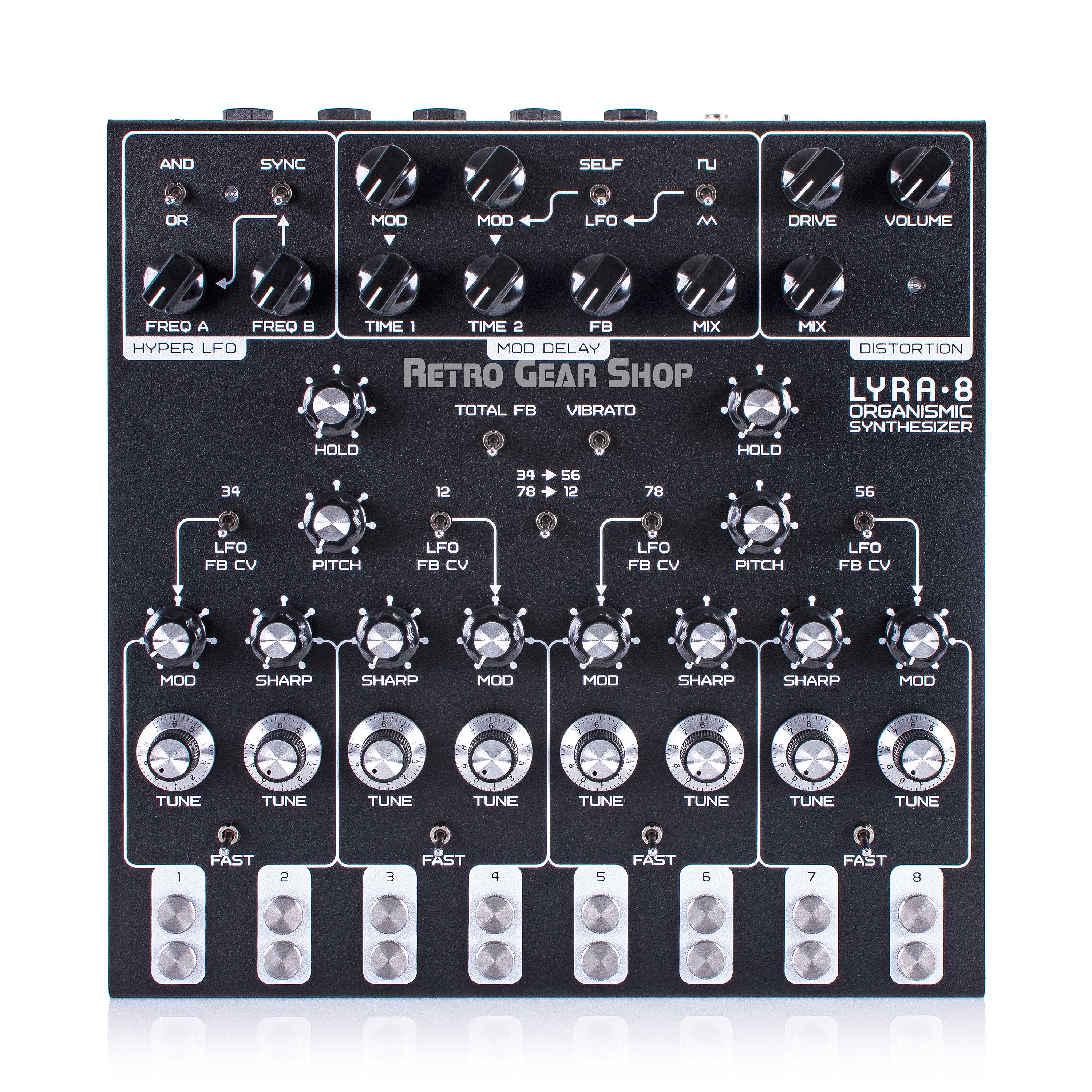 Soma Laboratory Lyra 8 Organismic Analog Drone Desktop Synthesizer