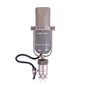 Sony C37 Condenser Microphone Vintage Rare Rens Heijnis Modded Front