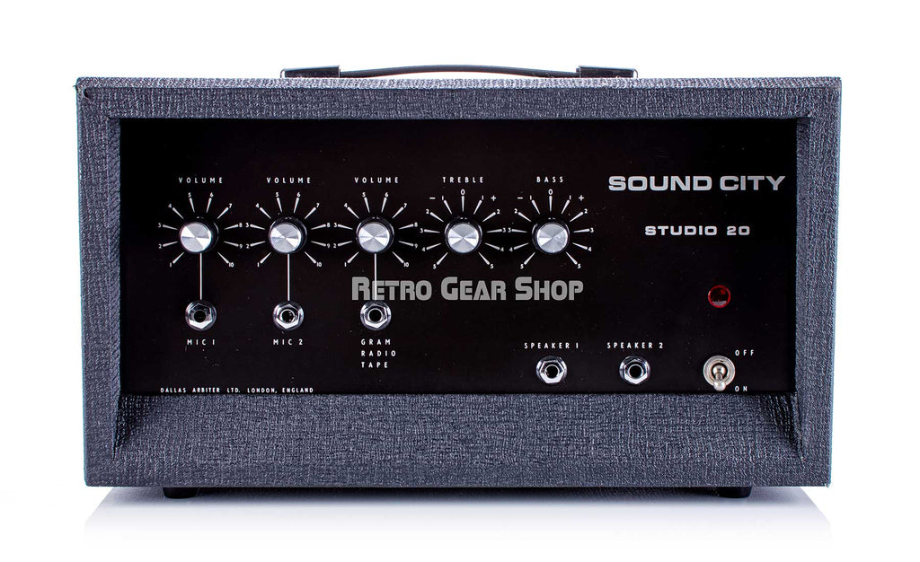 Sound City Studio 20 Amp Front