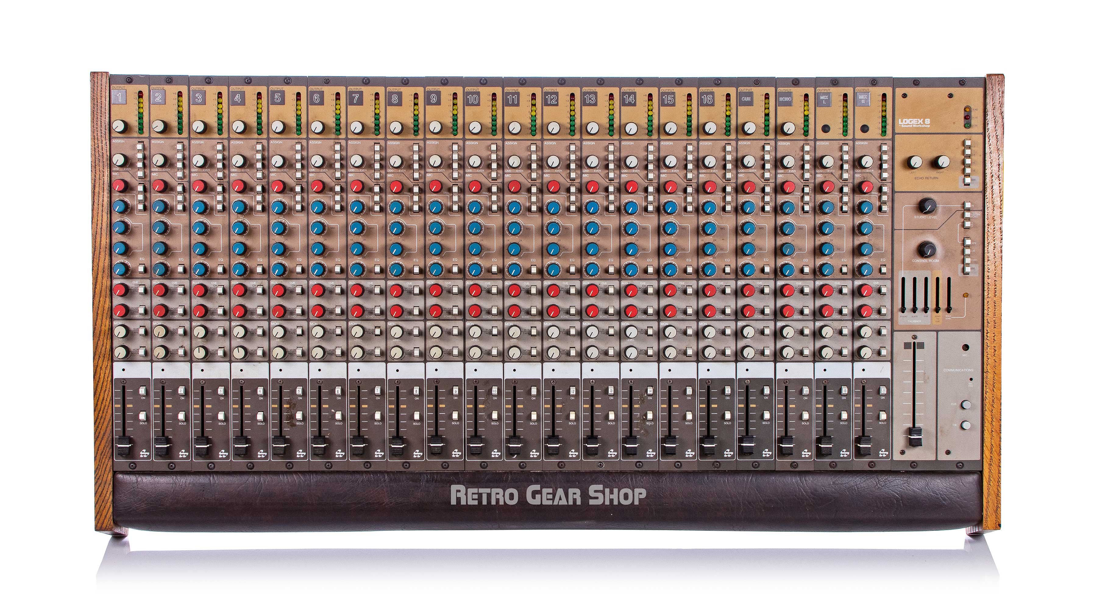 Sound Workshop Logex 8 Recording Mixing Console Vintage Rare
