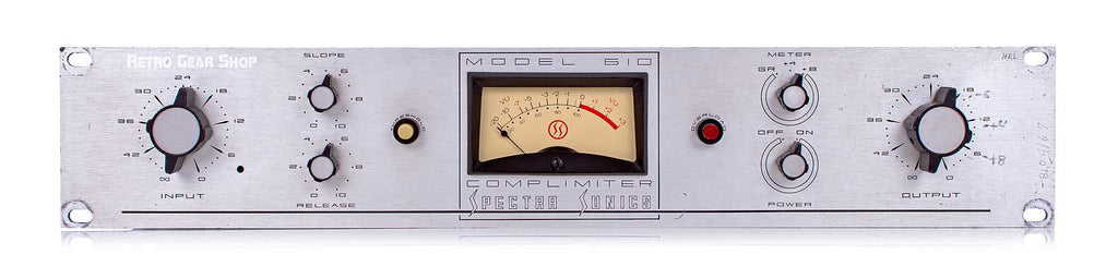 Spectra Sonics Model 610 Complimiter Vintage Front