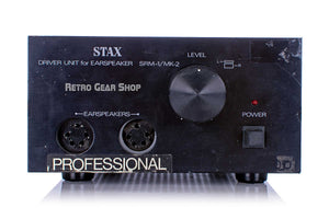 Stax Driver Unit for Earspeaker SRM-1/Mk-2 Front