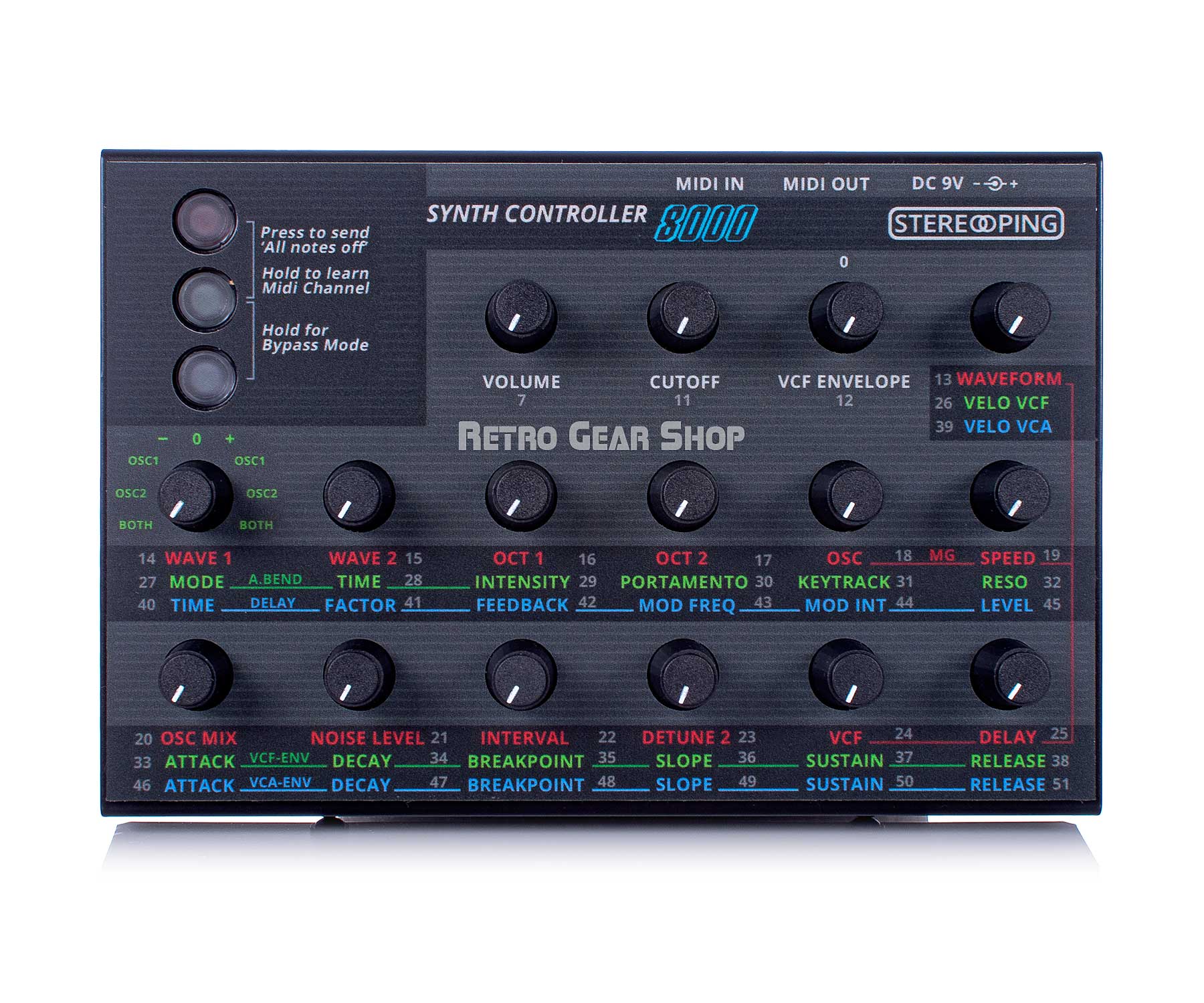 Stereoping CE-1 8000 Midi Controller for Korg DW-8000 EX