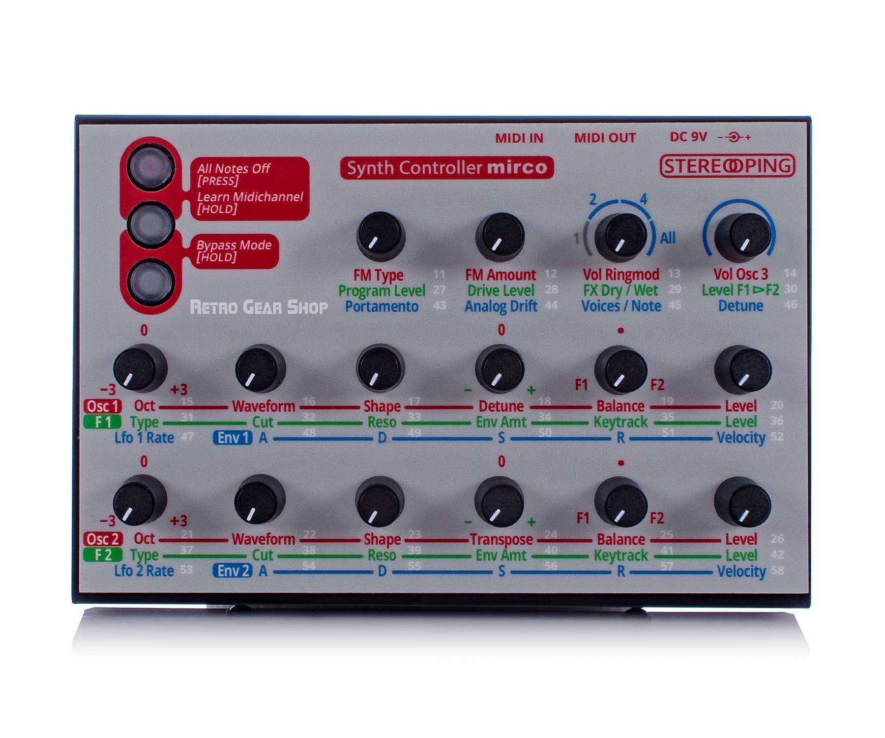 Stereoping CE-1 Mirco Midi Controller Alesis Micron Akai Miniak