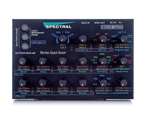 Stereoping CE1 Midi Synthesizer Controller Spectral Top