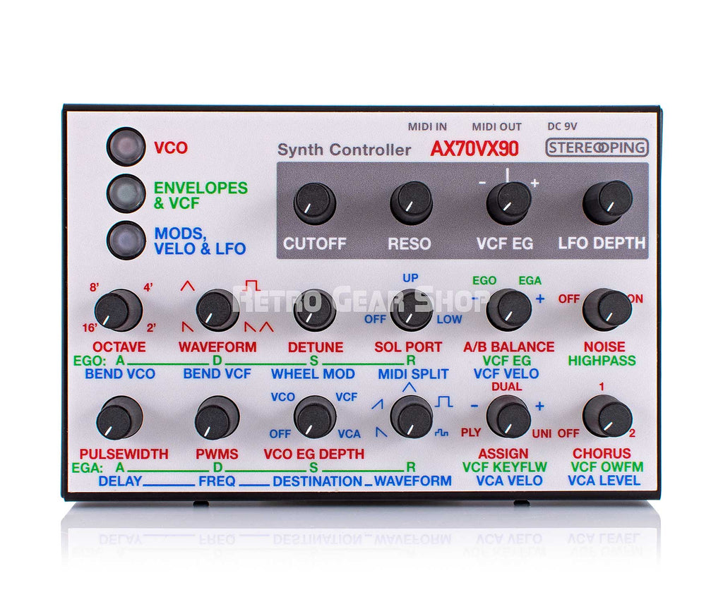 Stereoping CE1 Midi Synthesizer AX70VX90 Top