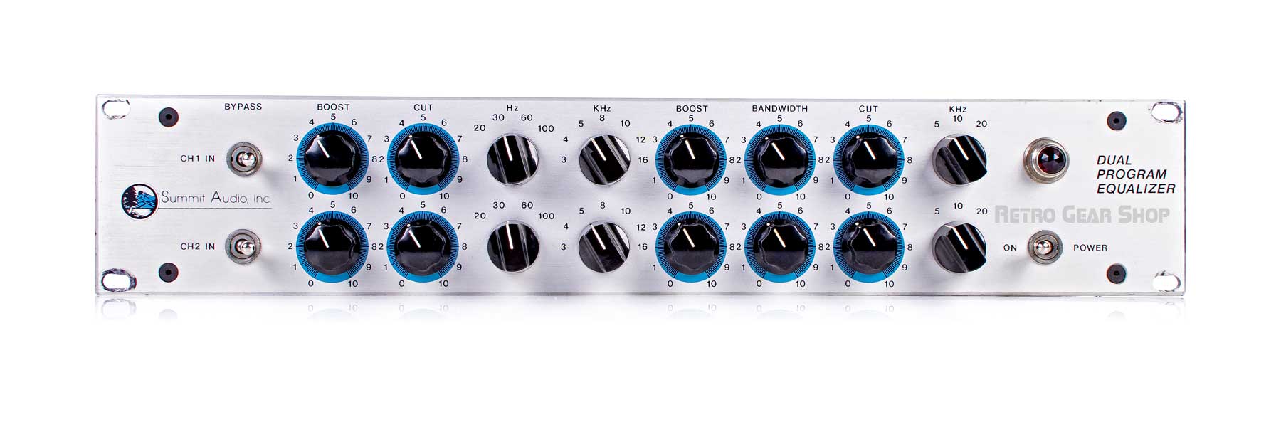 『ねこSUMMIT AUDIO ( サミットオーディオ )EQP-200A Summit Audio EQP-200A EQP200A Tube Equalizer EQ Dual Program