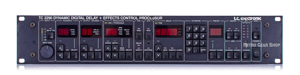 TC Electronic 2290 V29.12 Front