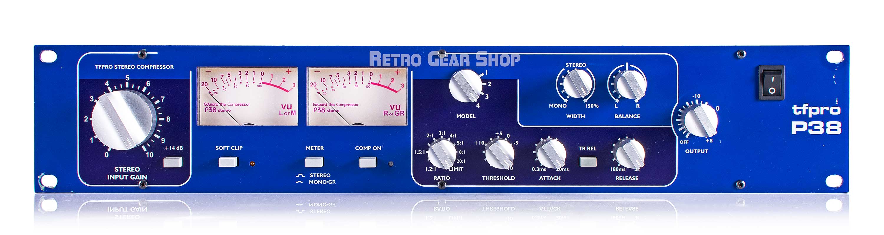 TFPRO P38 Stereo Compressor Limiter Rare Vintage Analog– Retro