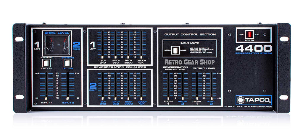 Tapco 440 Reverbation System Front