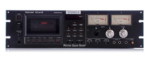 Tascam 122MkIII cassette tape player / recorder front