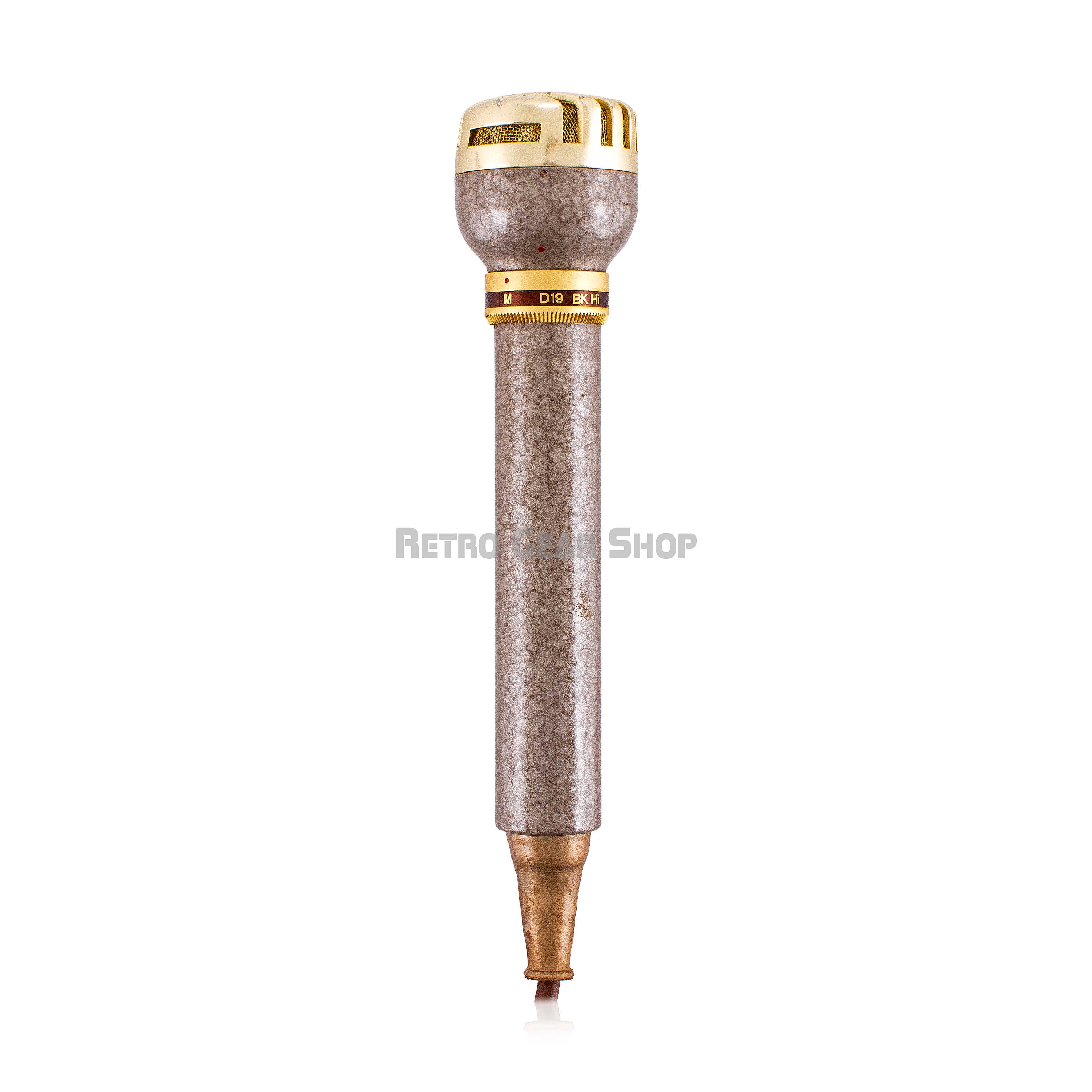 Telefunken AKG D19 BK Hi Dynamic Microphone Vintage Rare– Retro