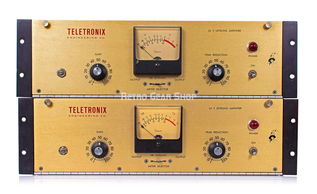 Teletronix LA2 Pair Front