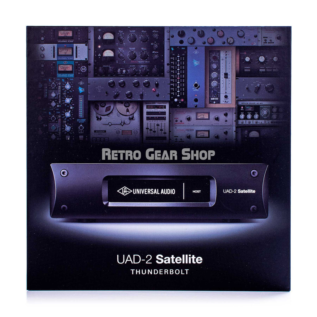 Universal Audio UAD-2 Satellite Thunderbolt Quad DSP Accelerator Front