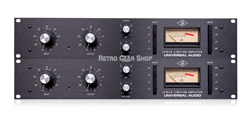 Universal Audio 1176LN Stereo Pair Front