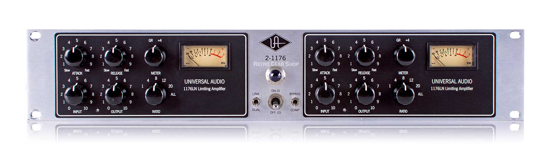 Universal Audio 2-1176 Stereo Limiter Rare Vintage UA 1176 Dual