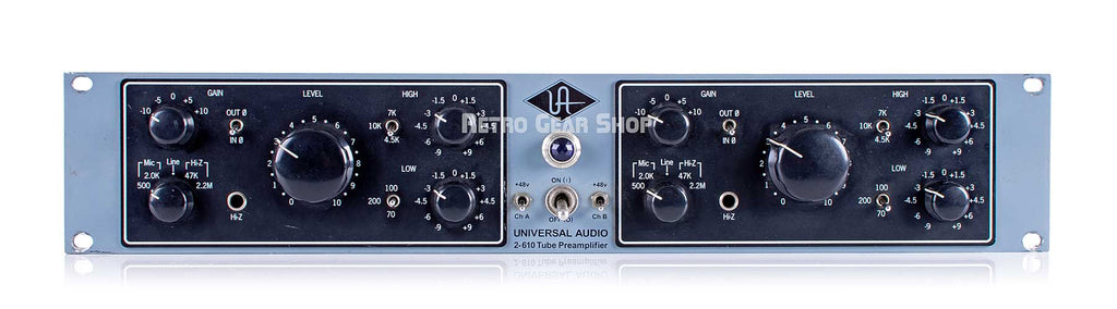 Universal Audio Model 2-610 Front