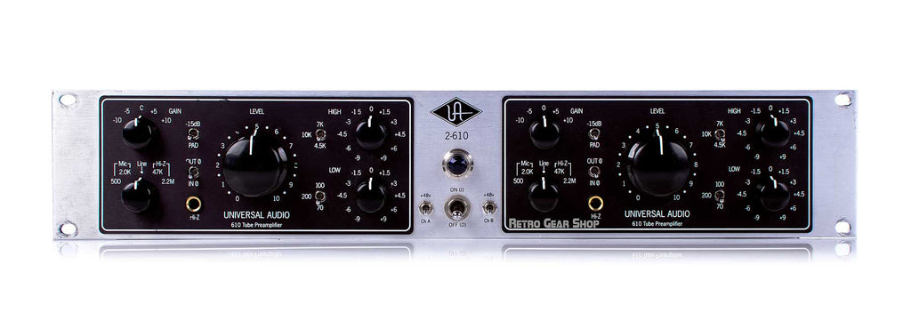 Universal Audio 2-610 Front
