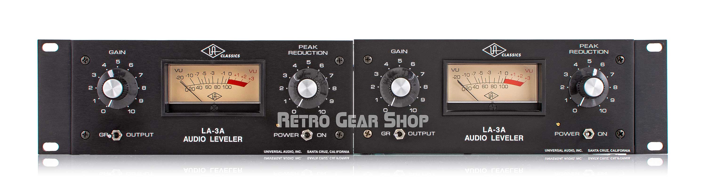 Universal Audio LA-3A Audio Leveler Compressor Reissue Pair UA