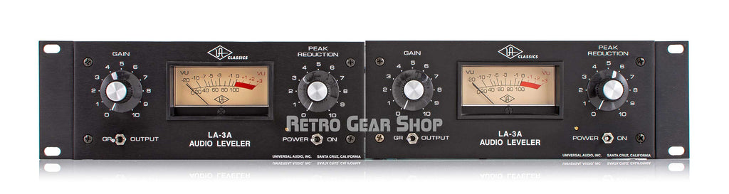 Universal Audio LA-3A Pair Front
