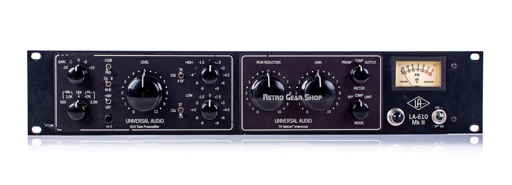 Universal Audio LA-610 MkII Front