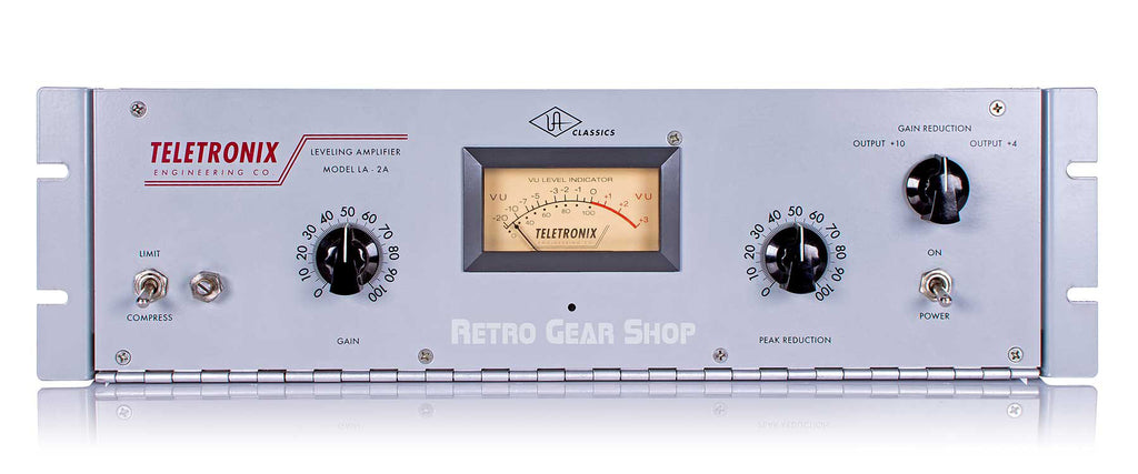 Universal Audio Teletronix LA-2A Leveling Amplifier Compressor New Front