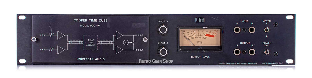cooper time cube pedal Urei Univesal Audio Cooper Time Cube Rare Vintage Analog Delay Effect– Retro Gear Shop
