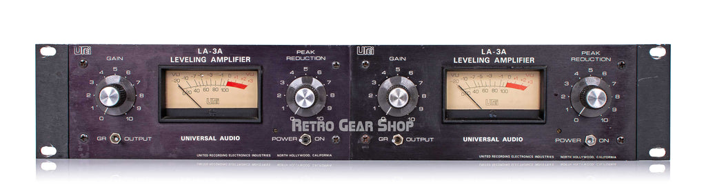 Urei LA-3A Pair Front