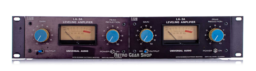 Urei LA-3A Stereo Pair Front
