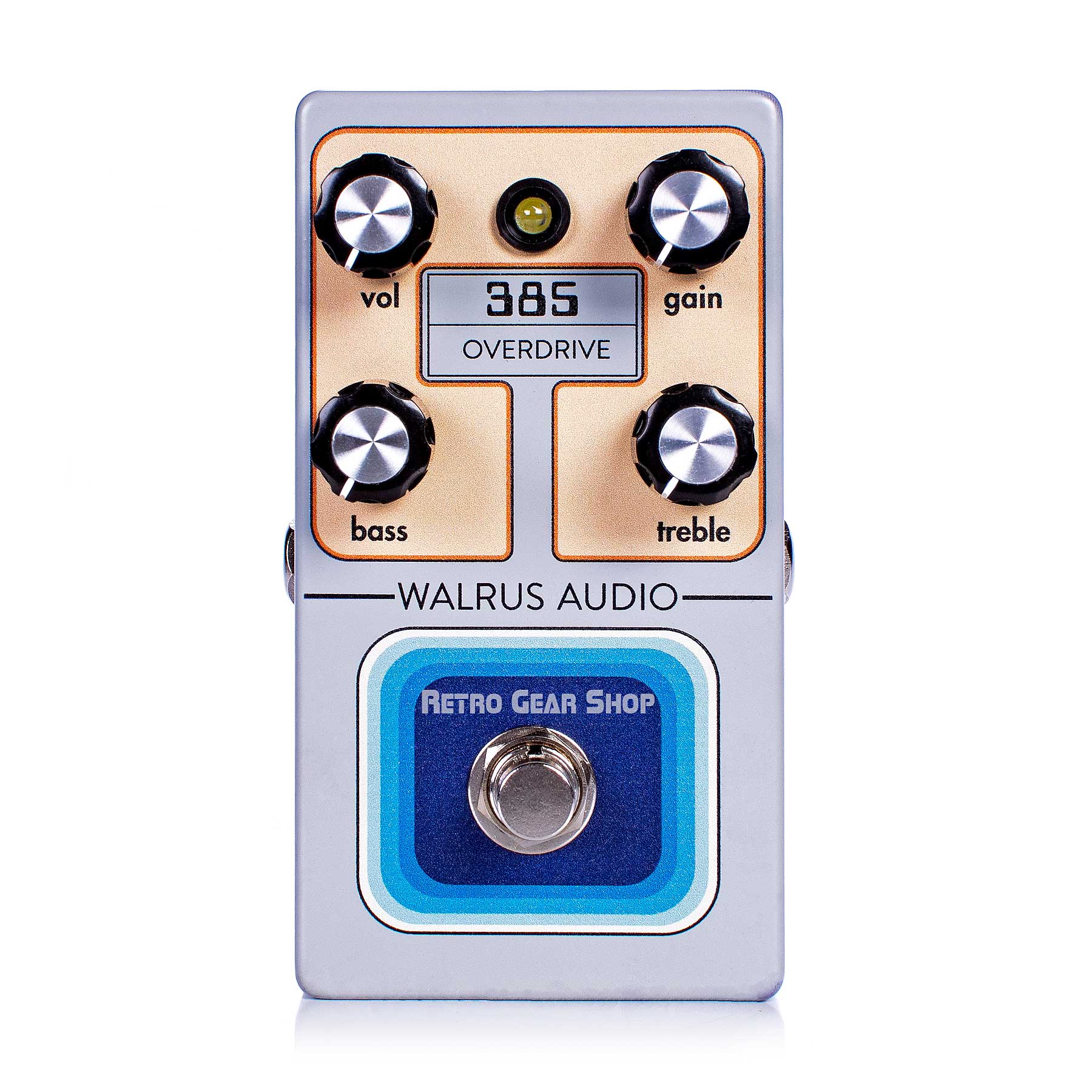 ギター walrus audio 385 Walrus Audio 385 Overdrive Black Friday Custom Retro Limited