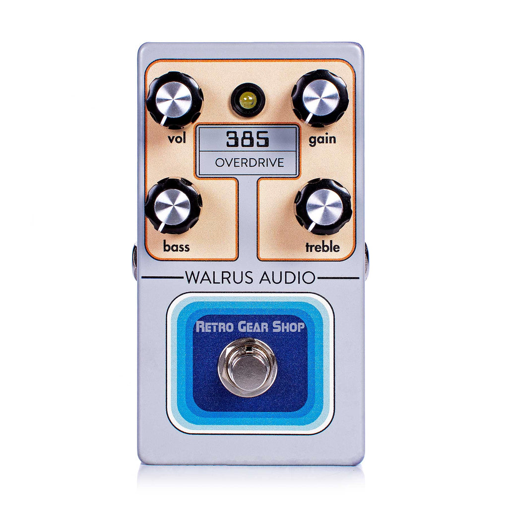 Walrus Audio 385 Overdrive Black Friday Custom Retro Limited Edition Top