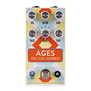 Walrus Audio Ages Five State Overdrive Santa Fe Limited Edition Top
