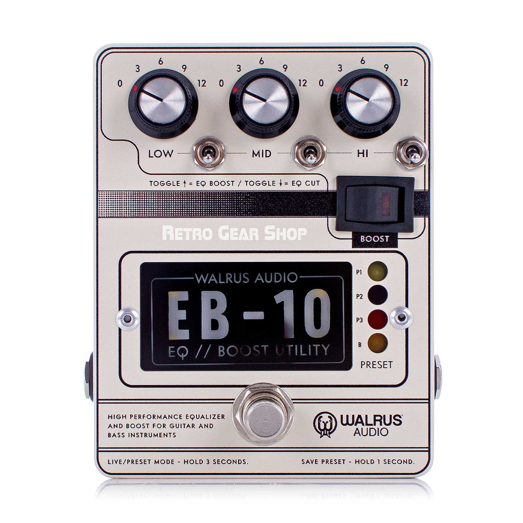 Walrus Audio EB-10 Cream Top