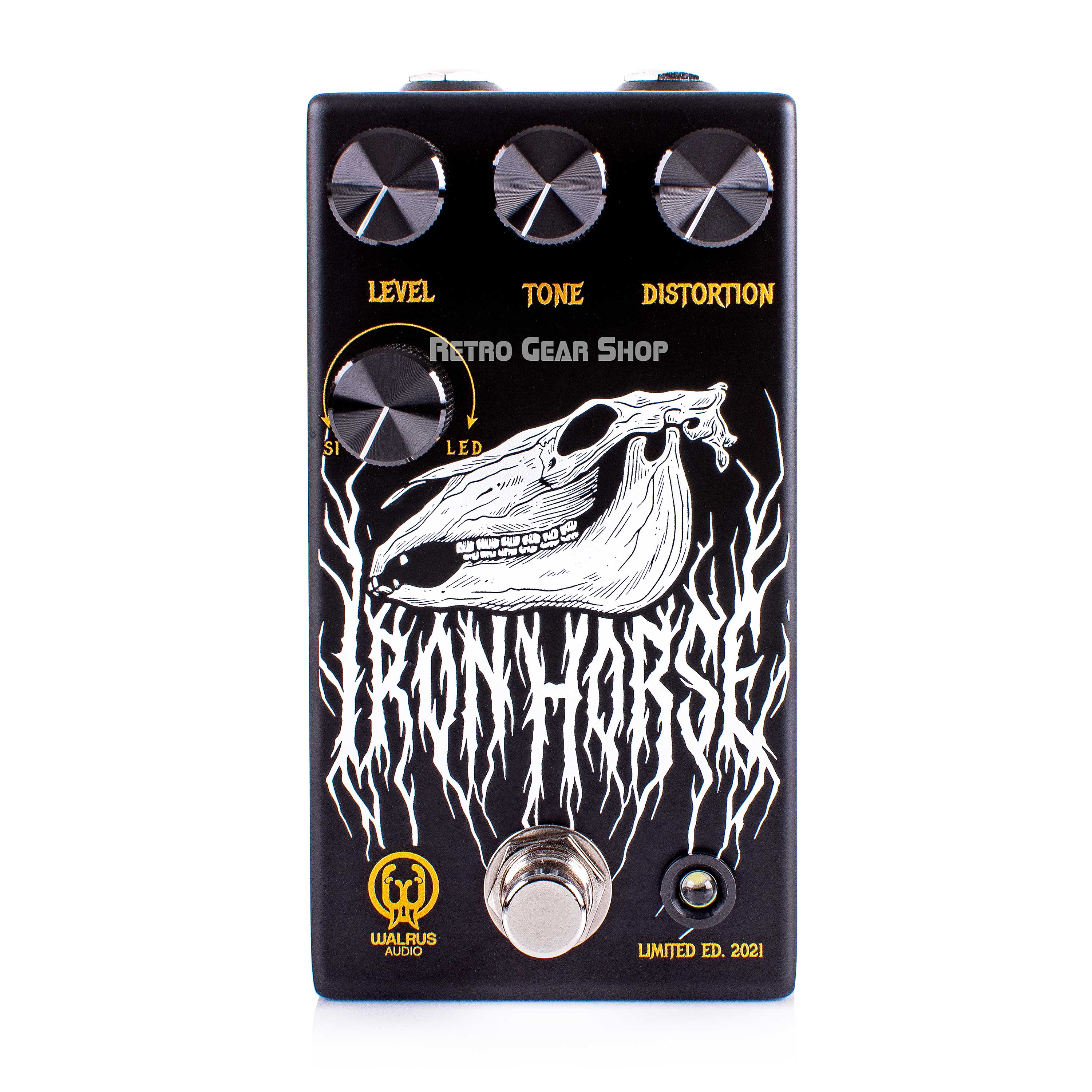 Walrus Audio Iron Horse V3 LM308 Distortion Guitar Effect