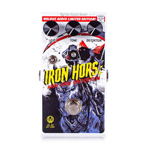 Walrus Audio Iron Horse V2 High Gain Distortion Halloween 2020 Limited Edition Top