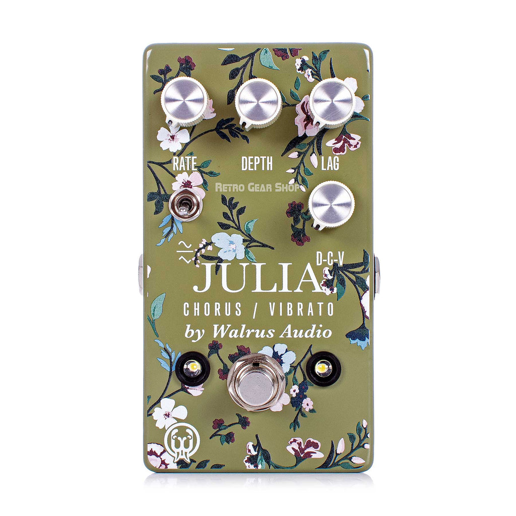 julia chorus pedal Walrus Audio Julia Floral Limited Edition– Retro Gear Shop