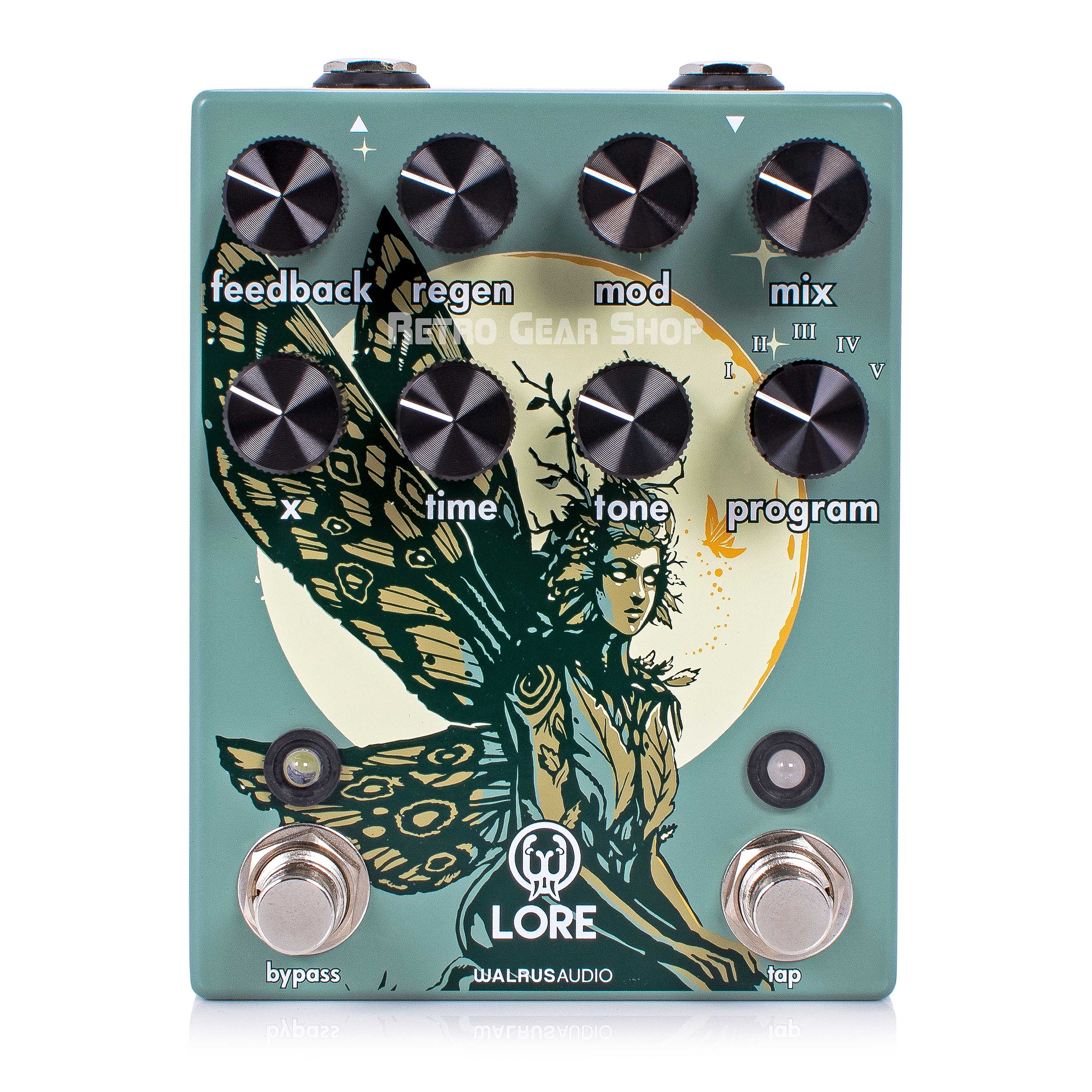 Walrus Audio Lore Reverse Soundscape Generator Guitar Effect Pedal