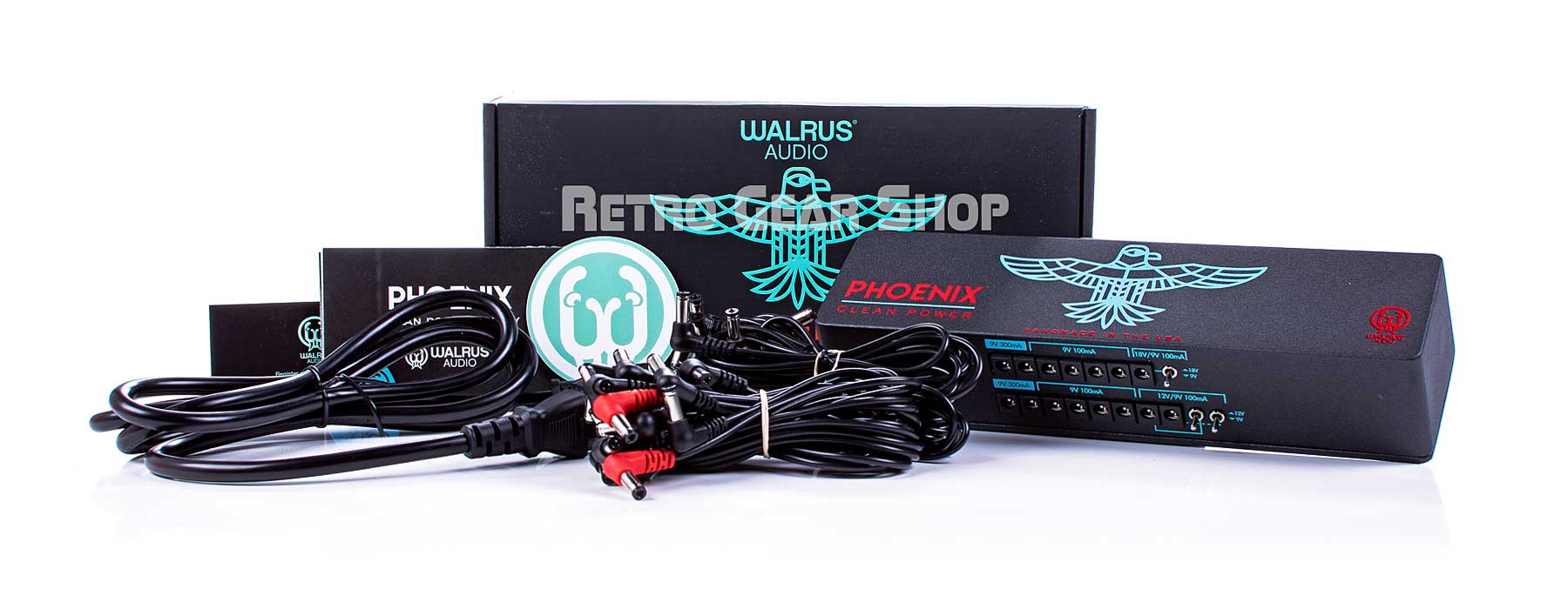 Walrus Audio Phoenix 15-output 120V USA Guitar Effect Power Supply