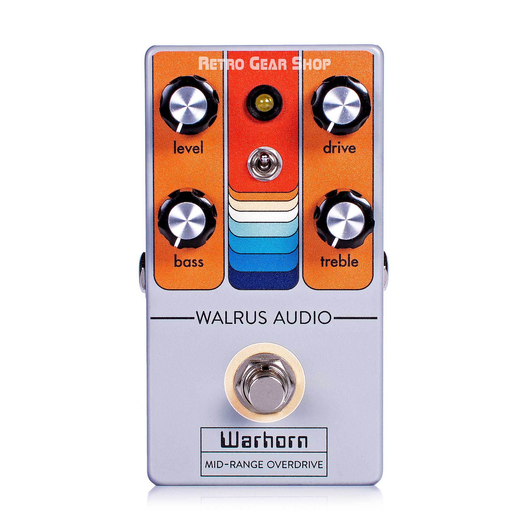 Walrus Audio Warhorn Mid-Range Overdrive Custom Retro Limited