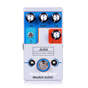 Walrus Audio Julia Chorus Vibrato Custom Retro Limited Edition Top