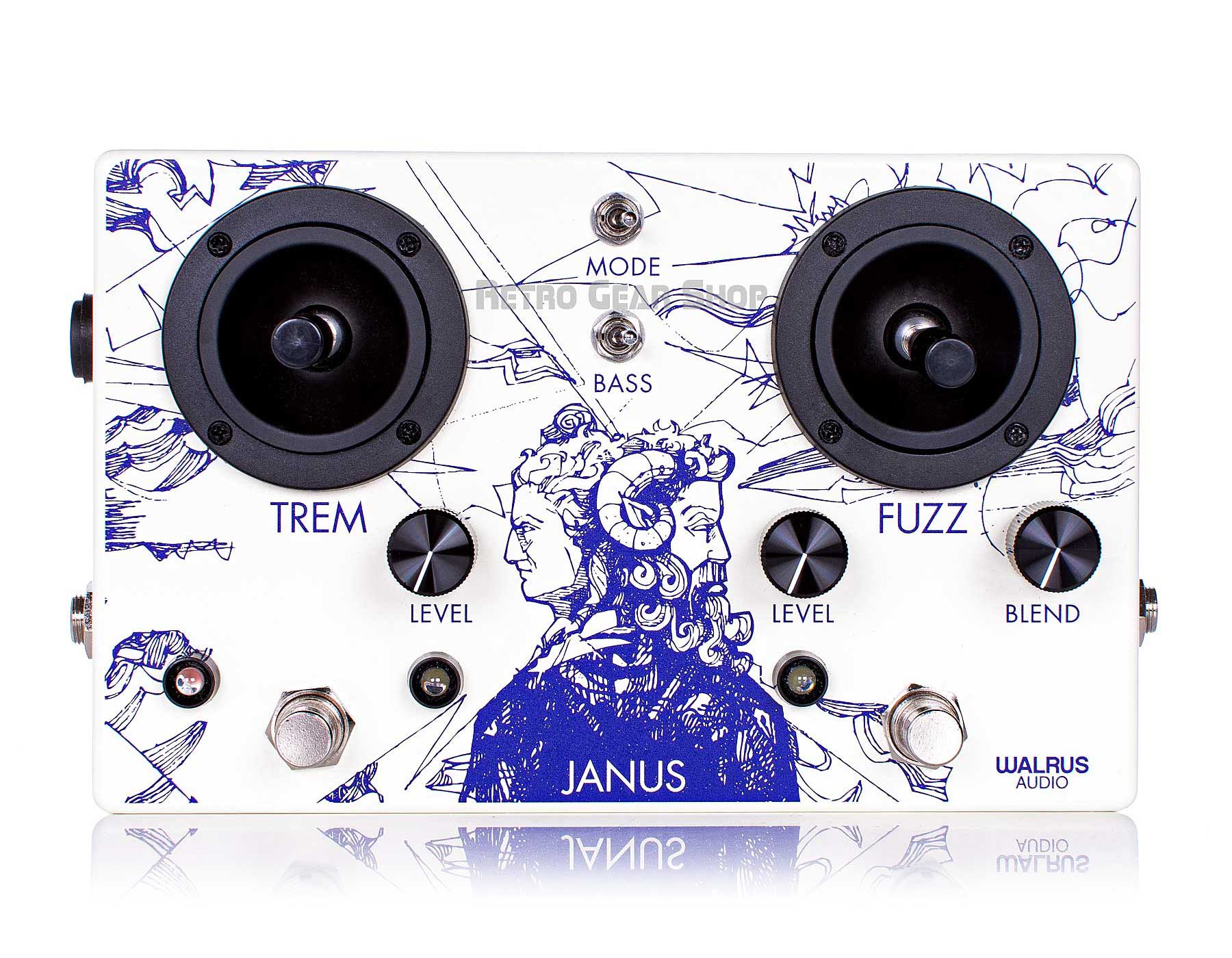 Walrus Audio Janus Fuzz Tremolo with Joystick Control Guitar