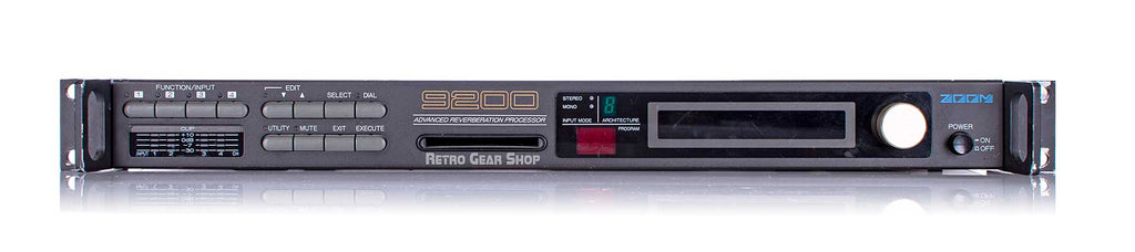 Zoom 9200 Advanced Reverberation Processor Front