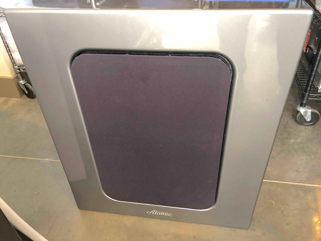 Atomic Reactor II Studio Monitor Speakers Pair Rare + Sound Anchor Stands