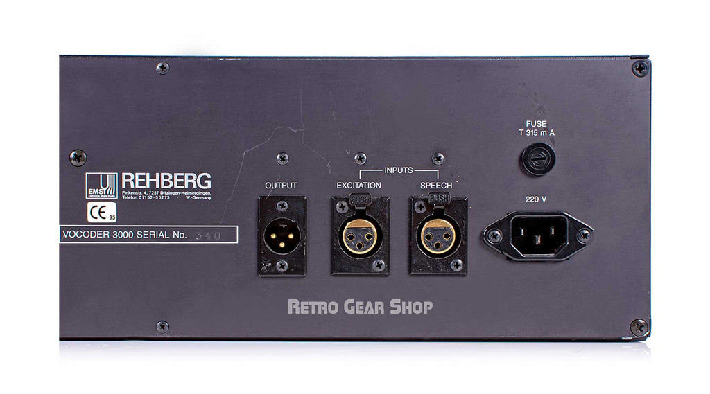 EMS Vocoder System 3000 Vintage Analog Synthesizer