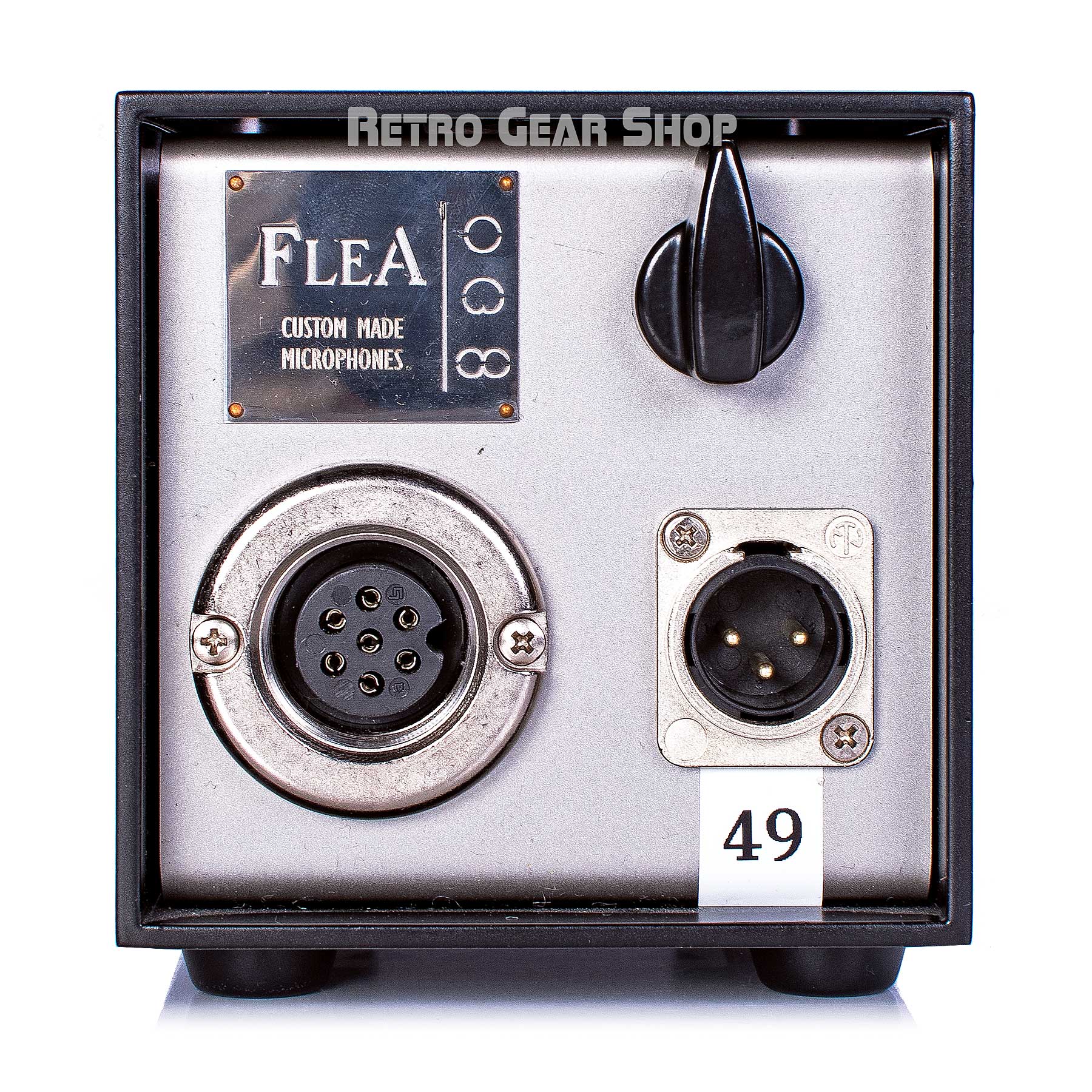 FLEA Microphones 49 Power Supply Rear Front