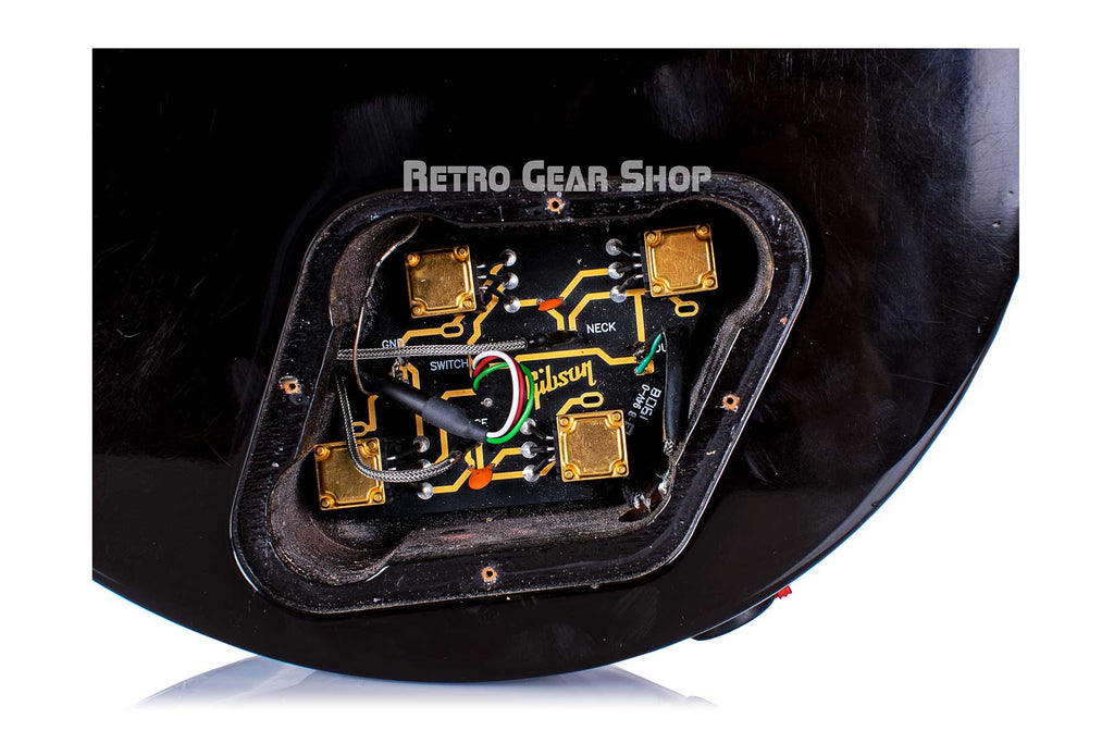 Gibson Les Paul Standard Plus in Desert Burst 2008 Electric Guitar Electronics