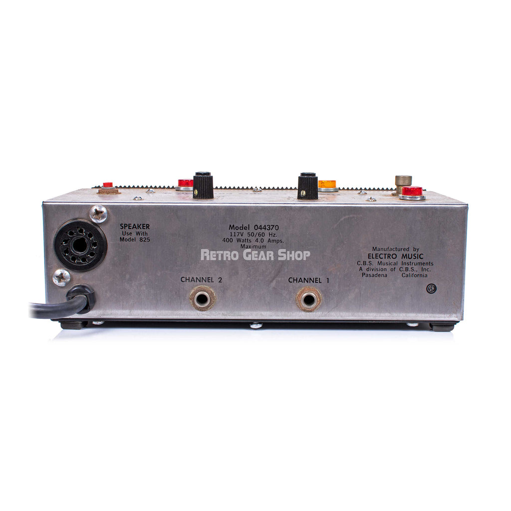 Leslie Combo Preamp II Model 044370 Rear