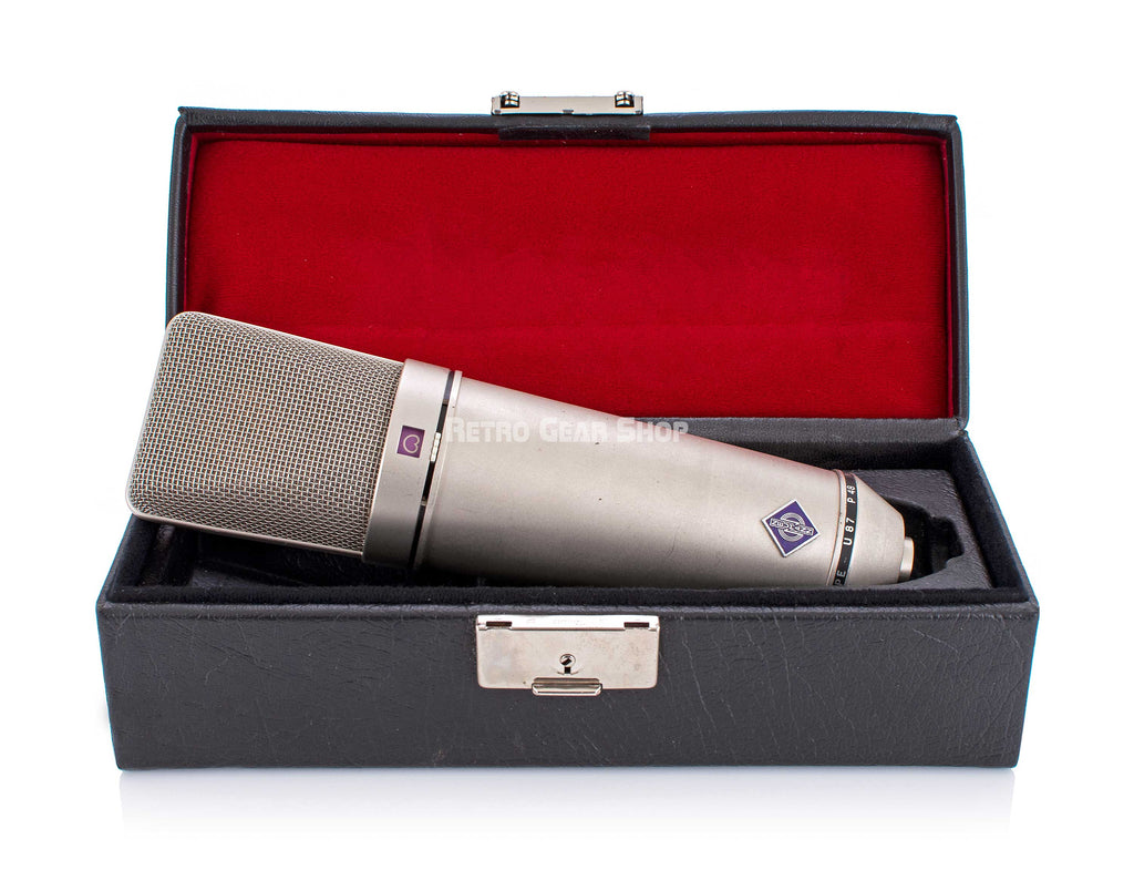 Neumann U87 Vintage Case Open