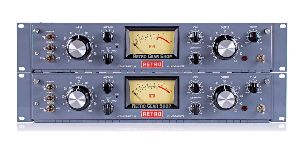 Retro Instruments 176 Limiting Amplifier Tube Compressor Matched Sequential Stereo Pair