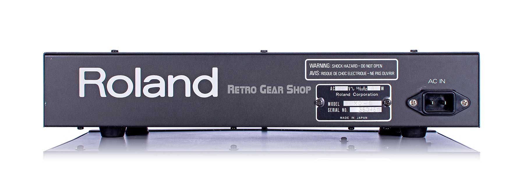 Roland MD-8 Midi DCB Interface Rear